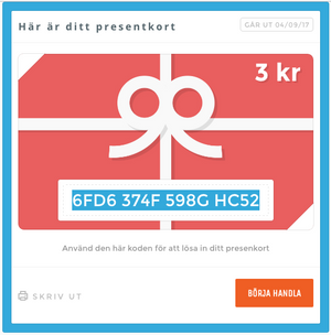 Presentkort