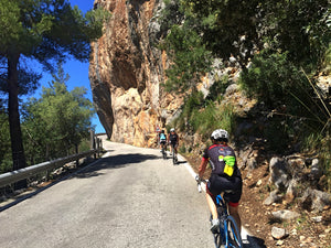 Cykel Sa Calobra, inkl buss t Coma Café - Mallorca