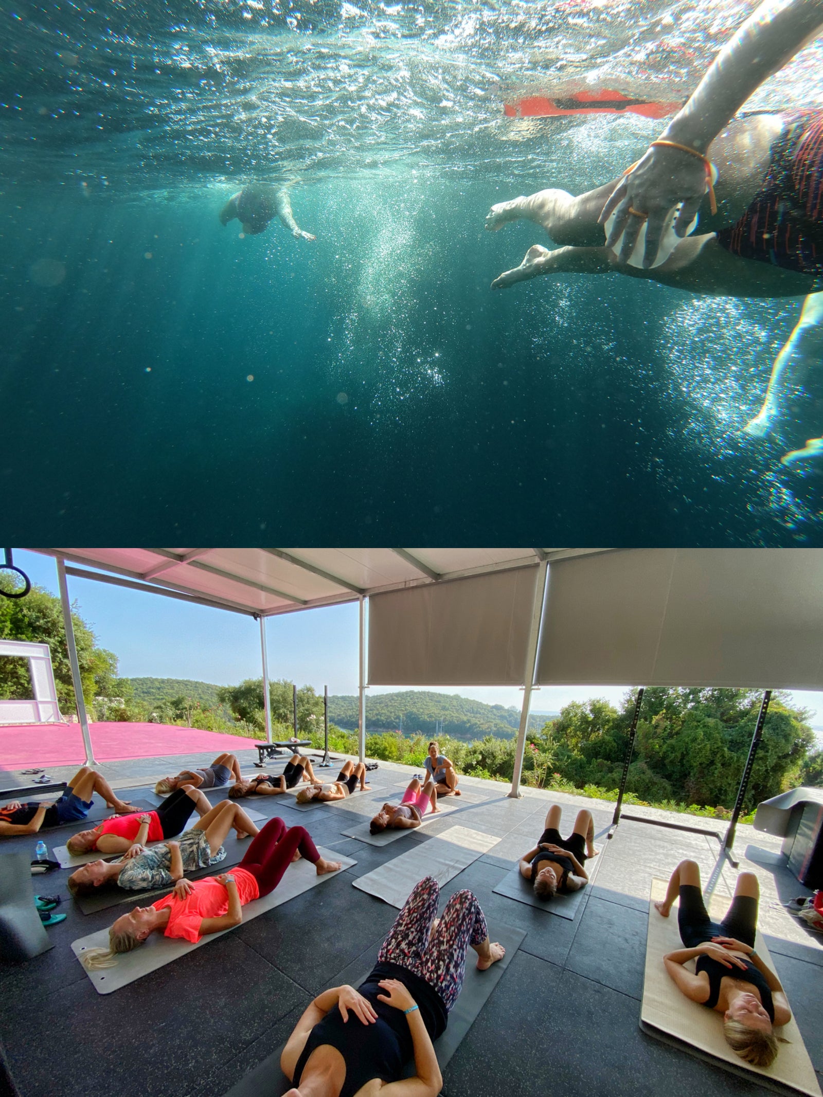 Blöta & solvarma kramar från Sivota